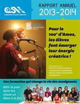 Rapport annuel 2013-2014: UNE ANNÉE DÉBORDANTE D’ÉNERGIE CRÉATRICE!