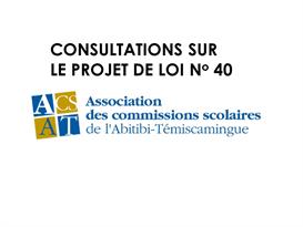 L'ACSAT exige d'être entendue en consultation - Projet Loi 40